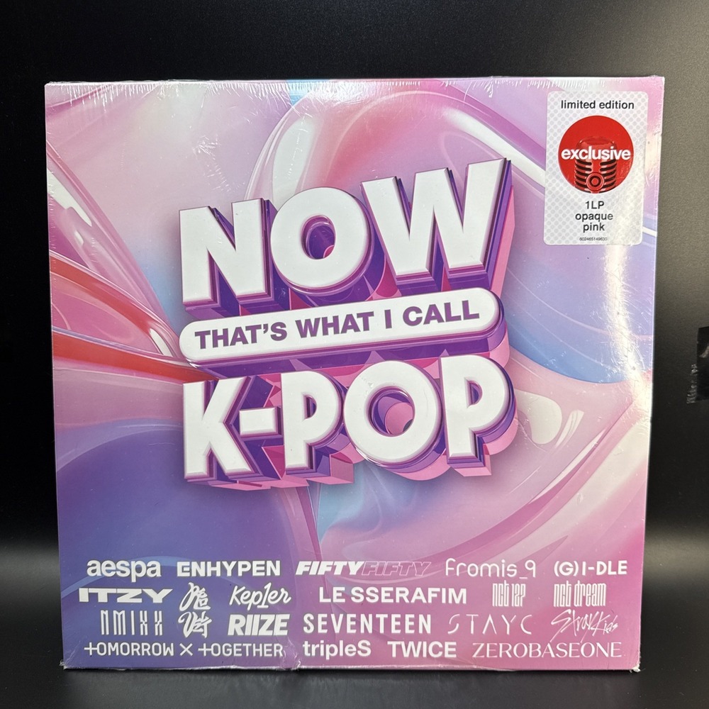 Various Artists NOW K-Pop 2024 Vinyl 20 Tracks Double-Sided